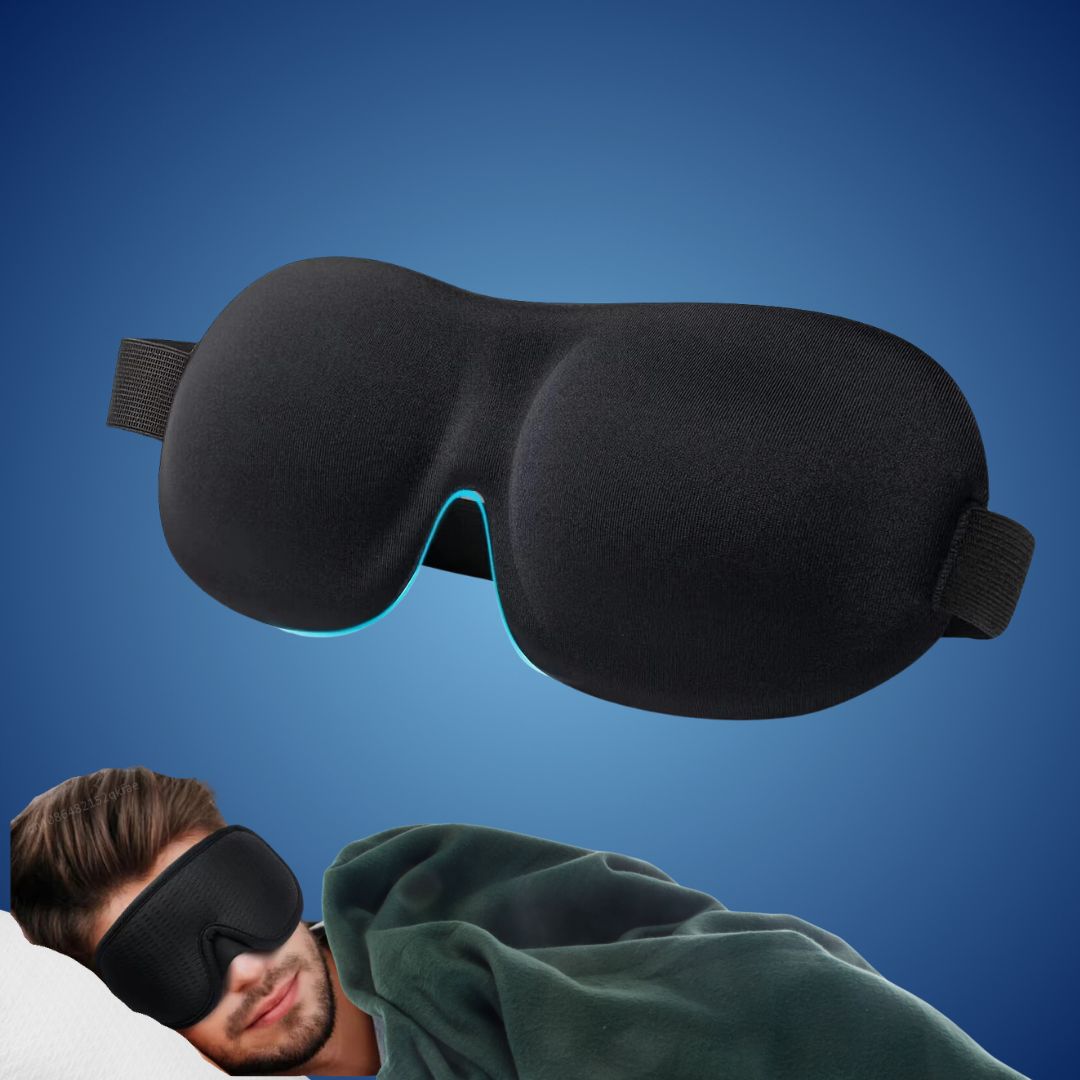 LumiShade Darkening Sleeping Mask | Light Blocking Comfort - for Shift Workers - Travelers - Light Sensitive Sleepers
