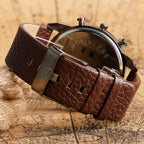 Men's Fashion Large Dial Style Steel Band Watch