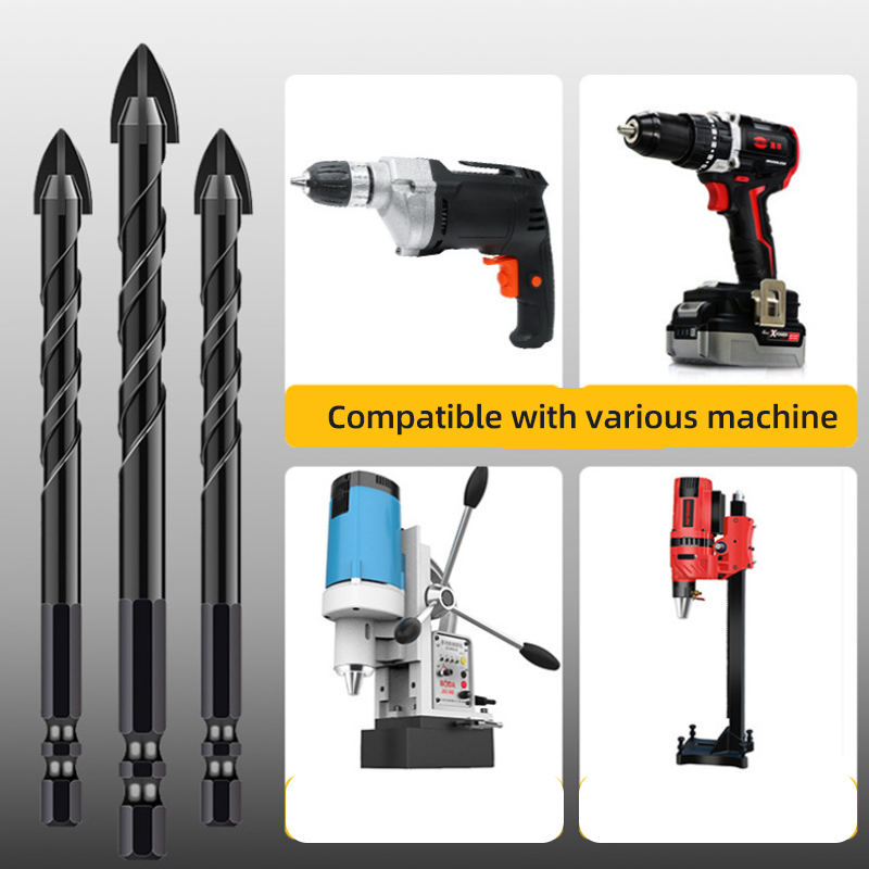 Hexagonal Shaft Triangle Drill Set