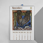 Strange medieval owl calendar 2024