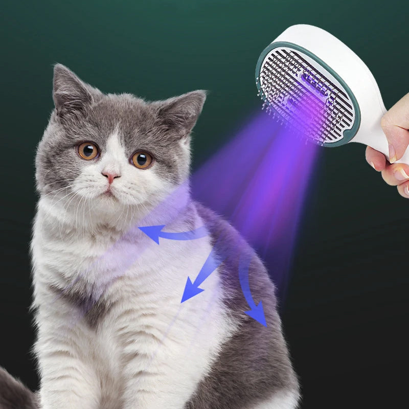 UV Sterilization Animal Comb