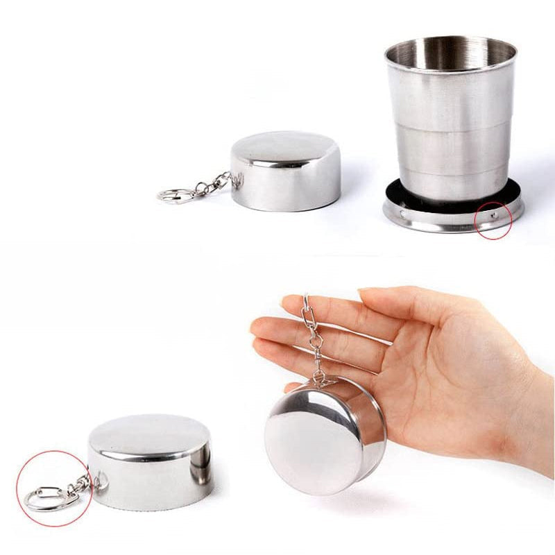 Foldable Cup made of Stainless Steel