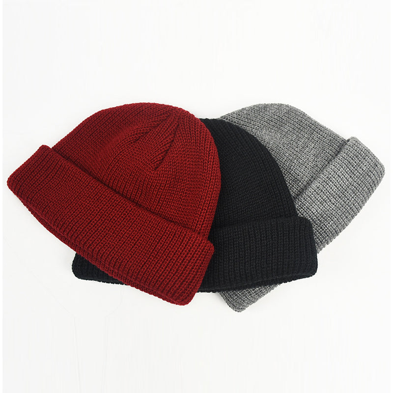 Wool knitted hat