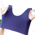 Thin Section Seamless Ring Gather Bra