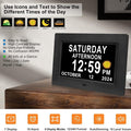 11.5-Inch Digital Calendar Day Clock with 19 Reminders – Claryon