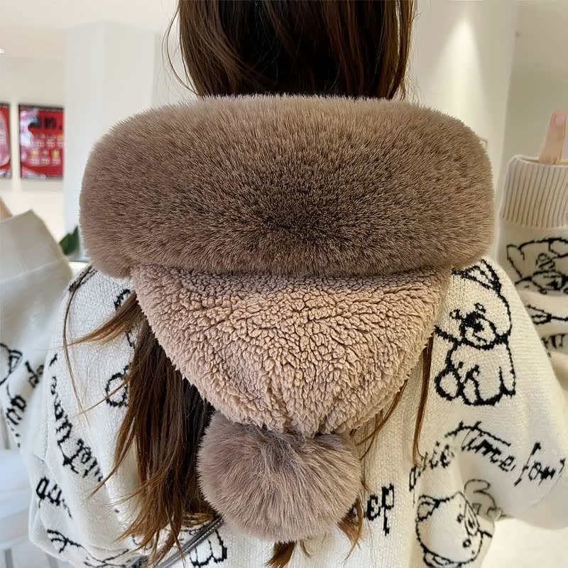 Women's Bicycle Windproof Scarf Hat