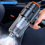 Portable wireless handheld vacuum cleaner, cyclone suction cordless vacuum cleaner, rechargeable vacuum cleaner with strong suction power suitable for cars/offices/homes