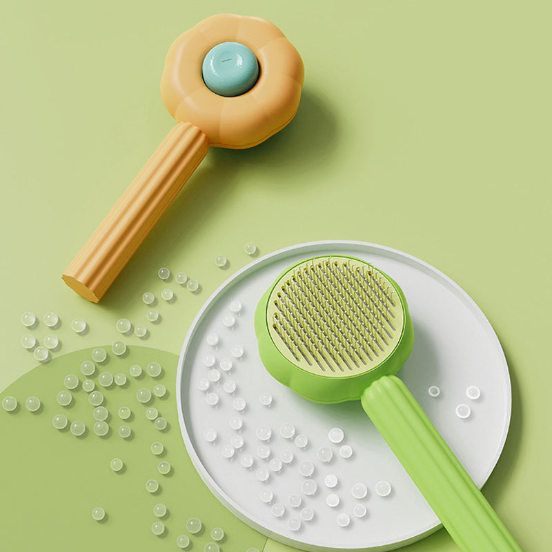 Cleaning brush for pet hair