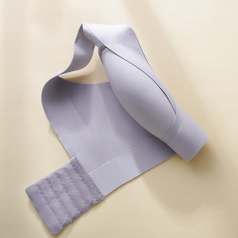 Side protection and anti-sag wireless bra