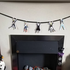 Halloween Santa Carla Vampire Garland Horror Decoration