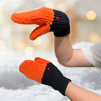 Knitted Warm Duck Skin Gloves