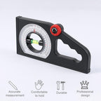 Inclination Horizontal Vertical Angle Bevel Angle Meter Inclination Meter