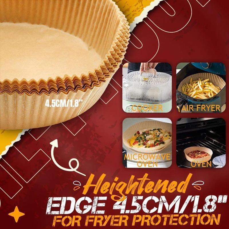 Air Fryer Disposable Paper Liners (50 pieces)