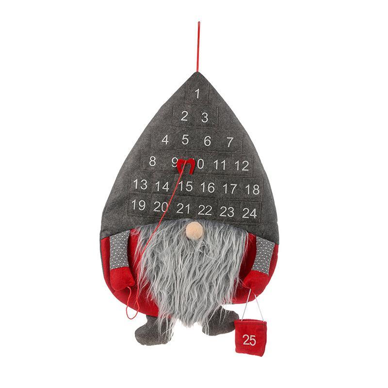 Santa Pendant Christmas Countdown Calendar - Christmas Gift