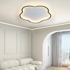 Nordic ceiling light in pentagram design – aluminum ceiling lamp for bedroom