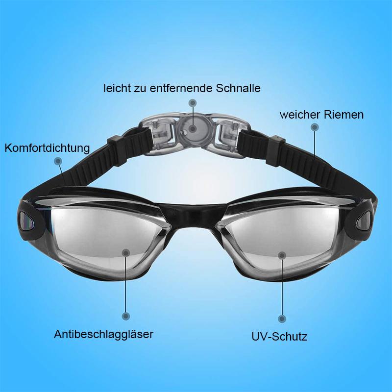 No leak anti-fog UV protection triathlon swim goggles