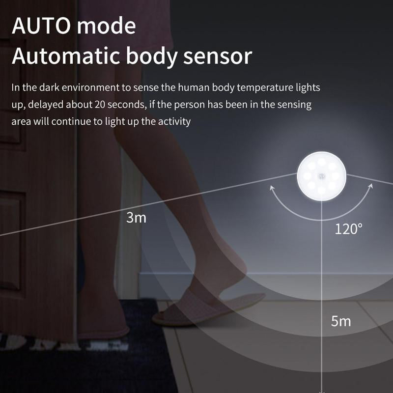 LED Intelligent Body Sensor Light