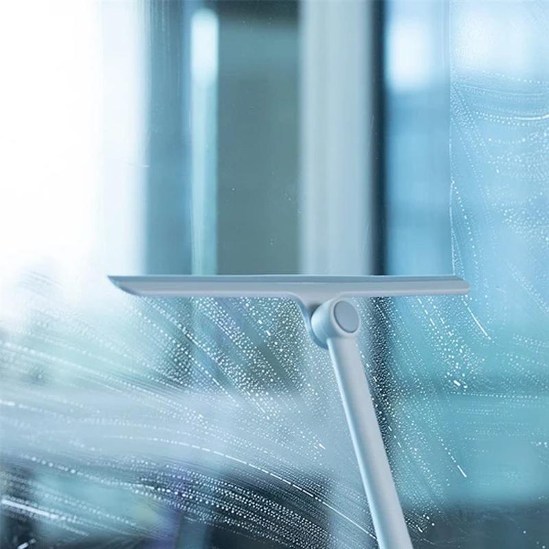 Shower squeegee for glass
