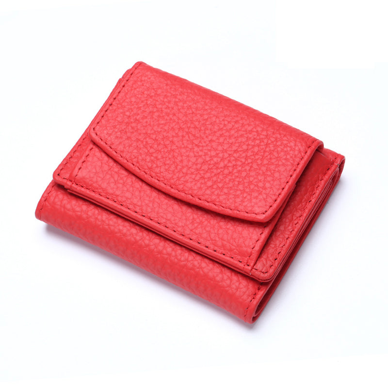 Handmade RFID wallet made of soft leather