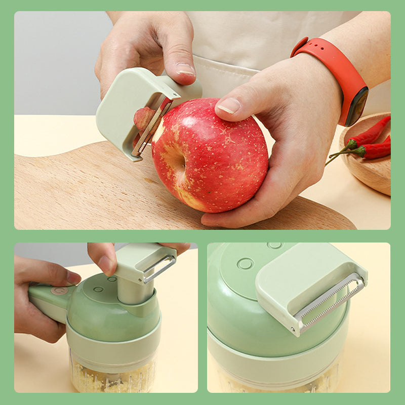 Multifunctional cordless electric grinder