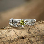 Vintage Leaf Ring