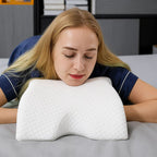 Spine Relief & Posture Alignment – Contour Memory Foam – Pain-Free Deep Sleep Support