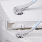 Long-handled toilet brush