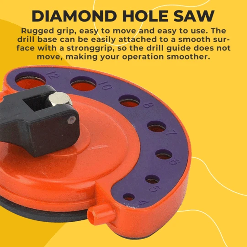 Glass Tile Hole Opener Drill Positioner