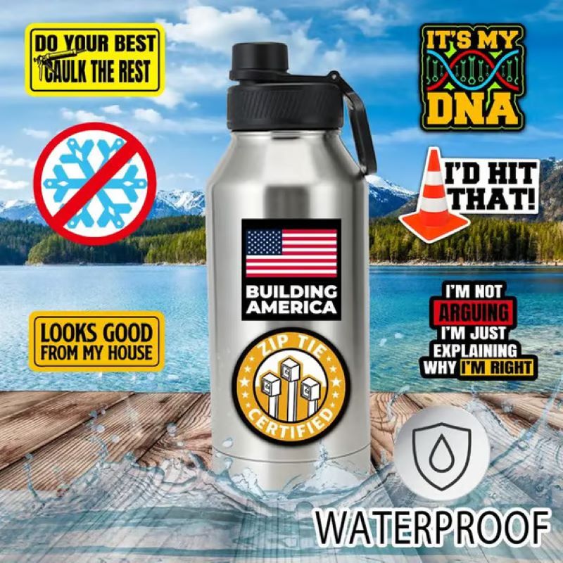 150 Pcs blue collar funny stickers‍️