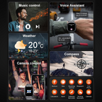 Durable Smartwatch – Waterproof Protection with Military-grade Durability