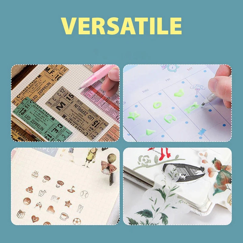 Quick-drying color dot glue stick