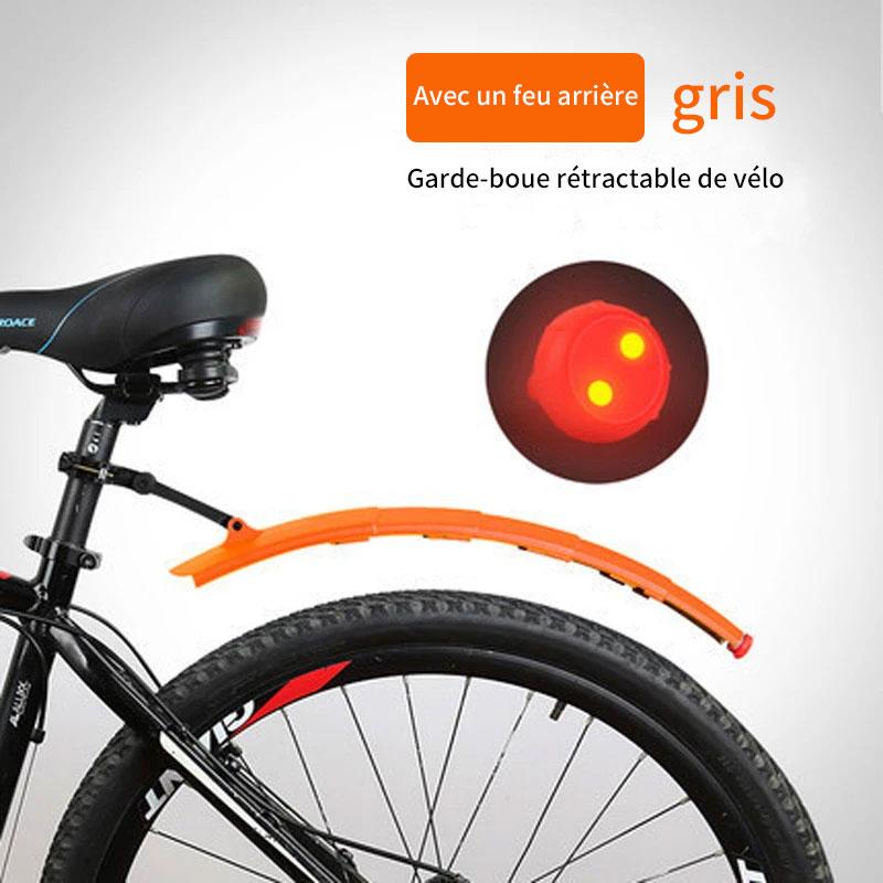 Retractable bike fender