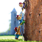 Gnome Climbing Ornament
