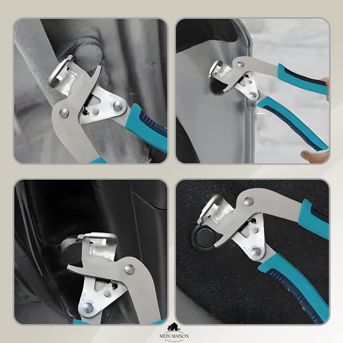 FastenFix – Clips release immediately without causing damage!