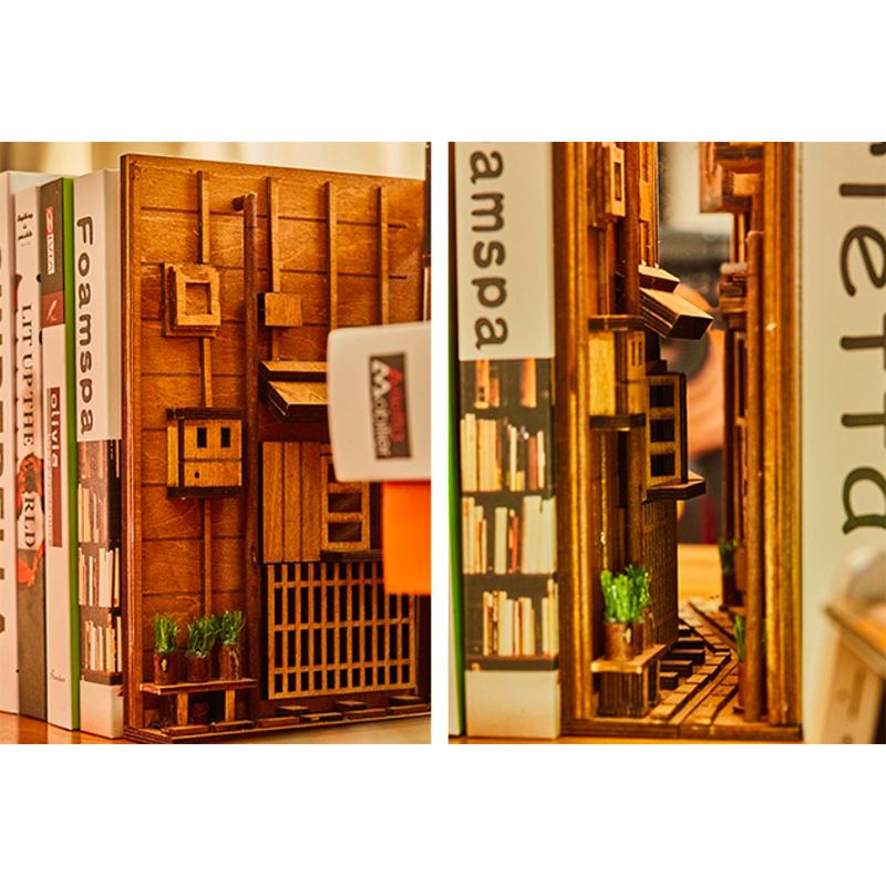 Assembly kit for DIY shelf decoration