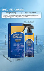 3-in-1 Car Coating Spray for Cleaning, Scratch Repair and Paint Polishing