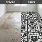 Peel and Stick PVC Flooring Matt Vinyl Flooring with Stone Look