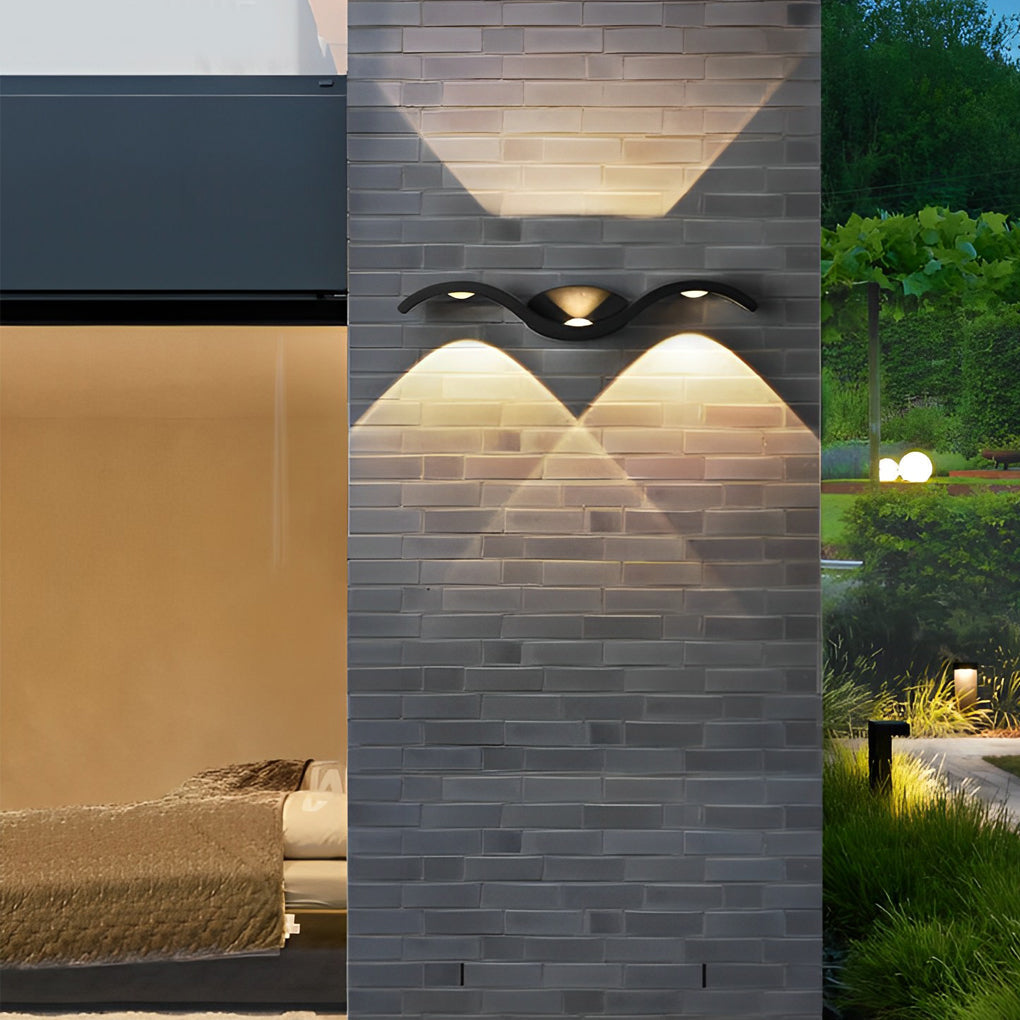 Wall Light Modern Outdoor LED Up Down Lamp