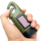 Handcrank Solar-powered Flashlight