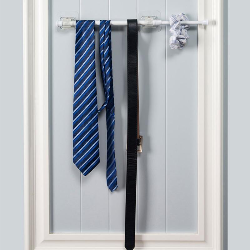 No-Hole Telescopic Curtain Rod