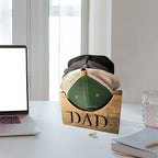 Father Wood Hat Holder