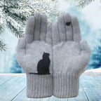 ‍⬛Cat Fan Cotton Gloves