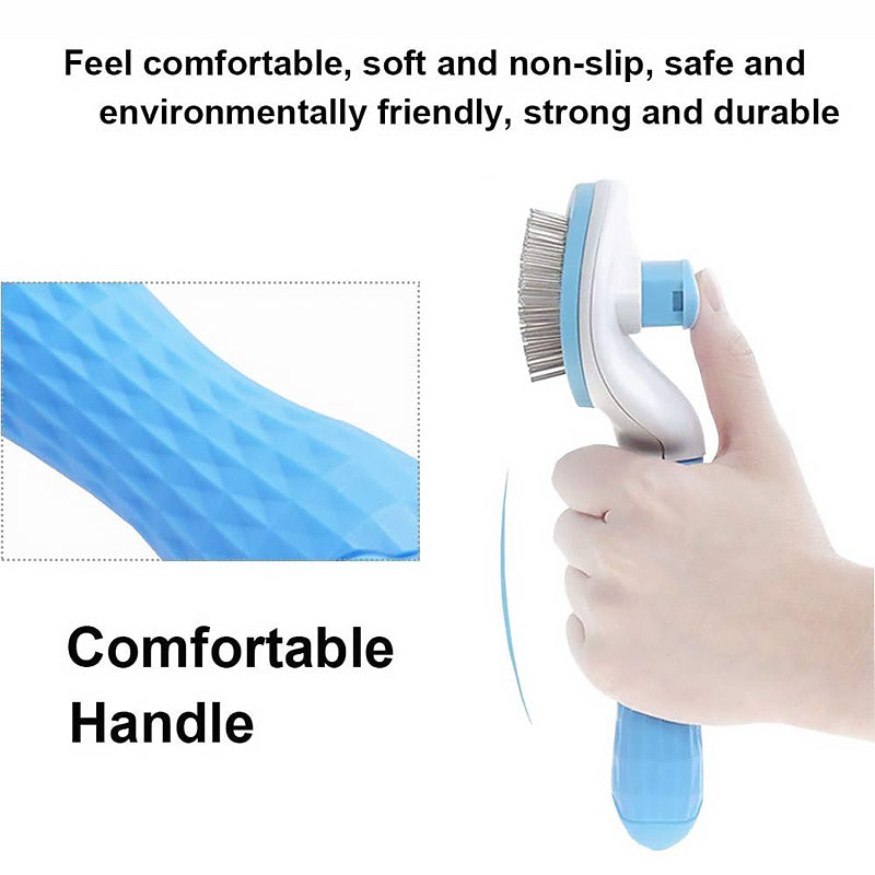 Premium Pets Self-Cleaning Slicker Brush