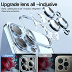 Electroplating Wireless Magnetic Charging All-Inclusive Lens Case for iPhone