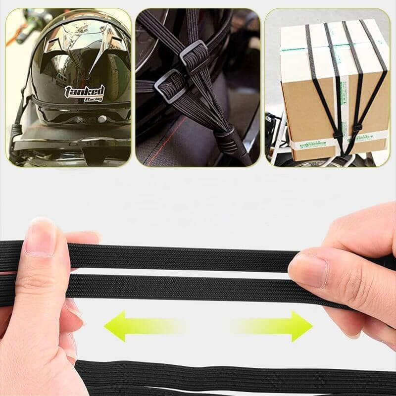 Helmet rope high elastic luggage tie rope