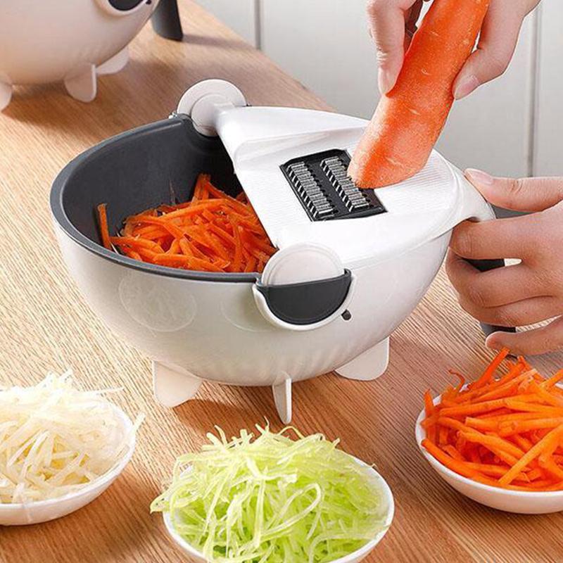 Practical Rotating Vegetable Cutter