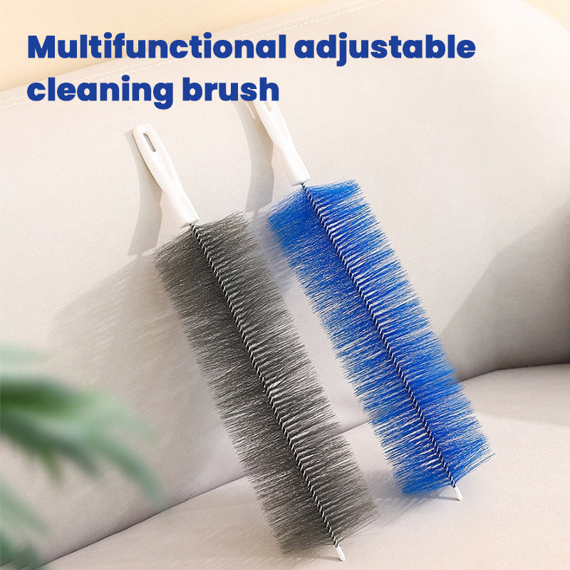 Double-Sided Fan Cleaning Brush with High-Density Bristles