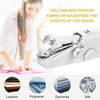Portable portable sewing machine