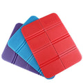 Foldable seating mat for outdoor use