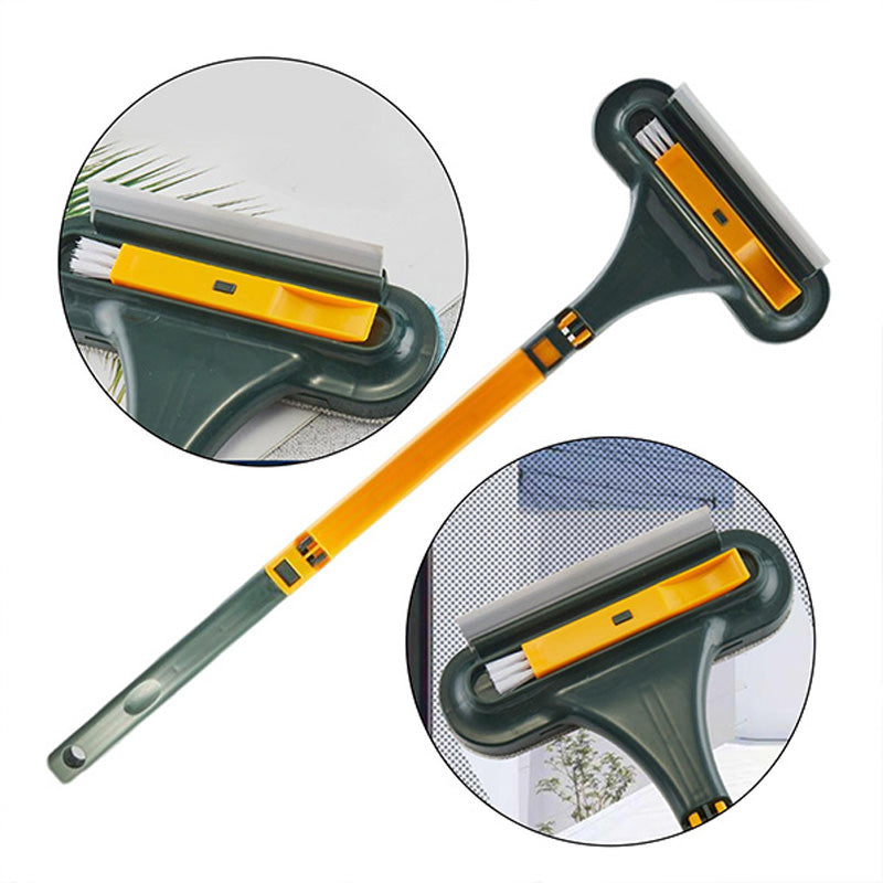 Window Cleaning Tool with Dual-head